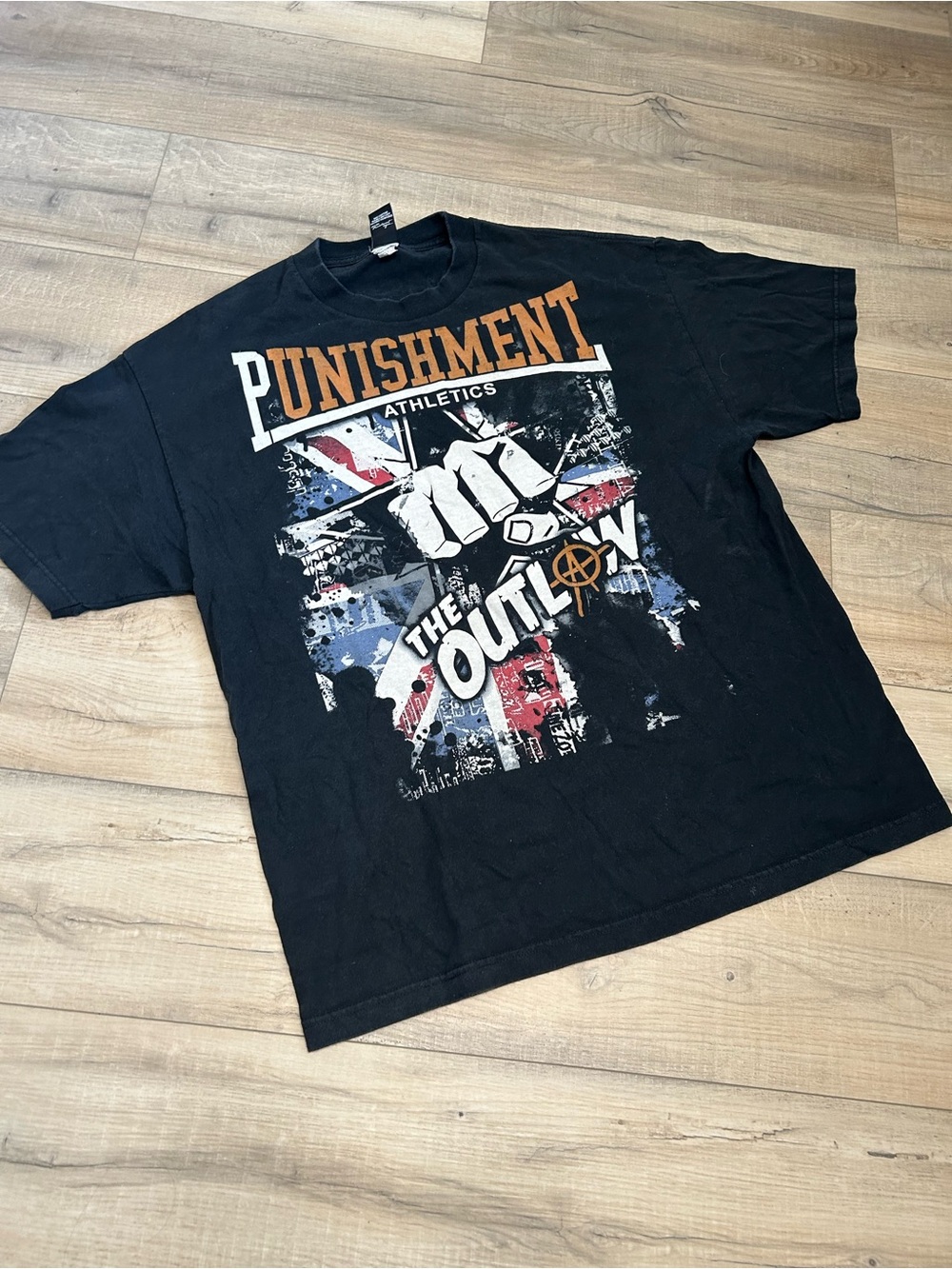 Dan Hardy UFC Black Graphic Tee - The Outlaw